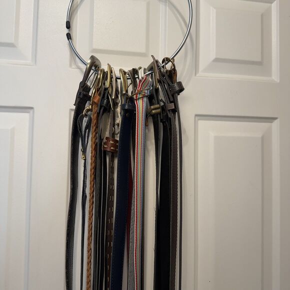 18 Vintage Women\'s Belts From the 80s and 90s Most Size 12 Good Used Condition main image 7